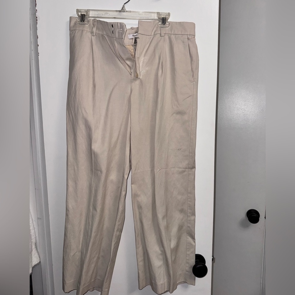 NWT Madewell Women’s Cream Chinos